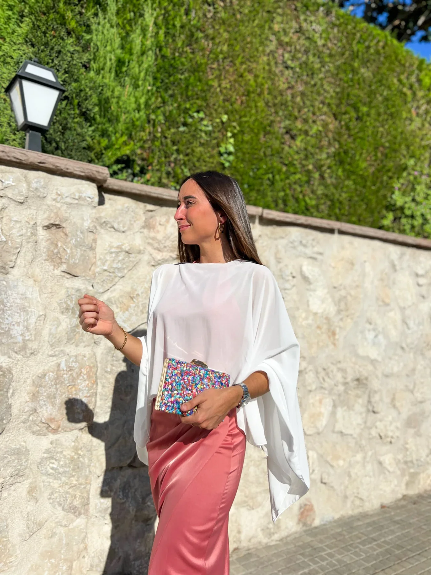 Women Chiffon Solid Color Sheer Cover-ups Bridal Cape Summer Holiday O Neck  Blouse Female Elegant Jacekt  Party Tops image 6
