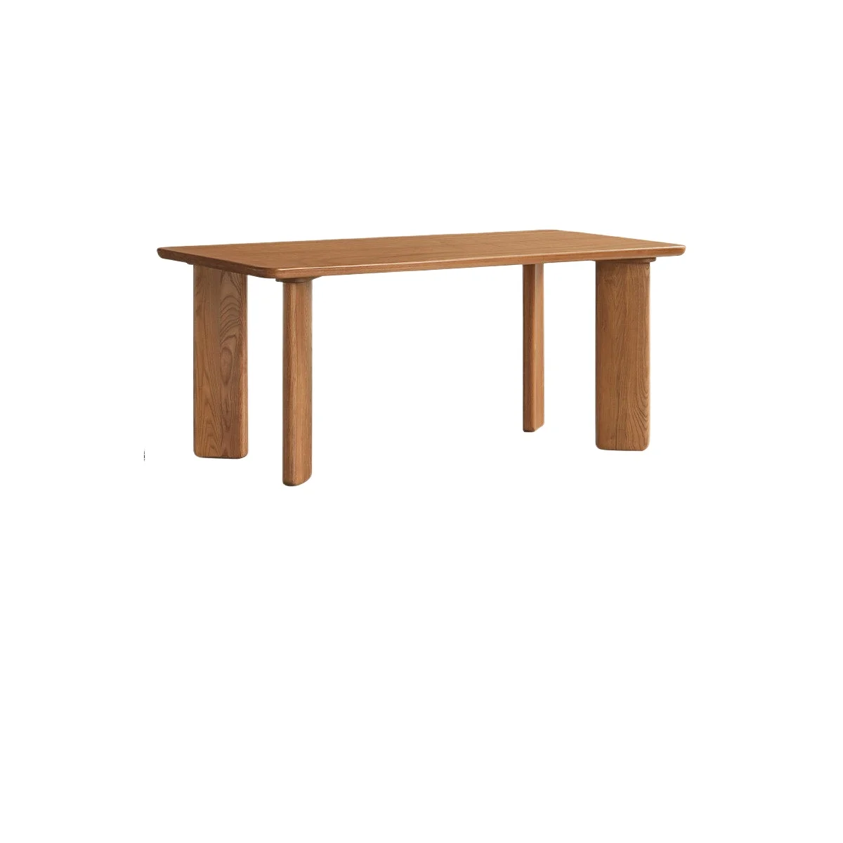 LMM solid wood dining table restaurant industrial style large board table workbench table