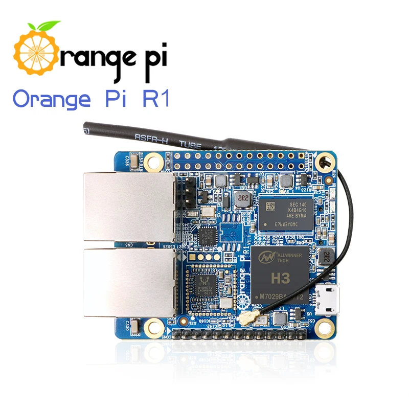 Laranja pi r1 512mb h3 open source único computador de placa com antena wi-fi, executar android 4.4, ubuntu, debian os