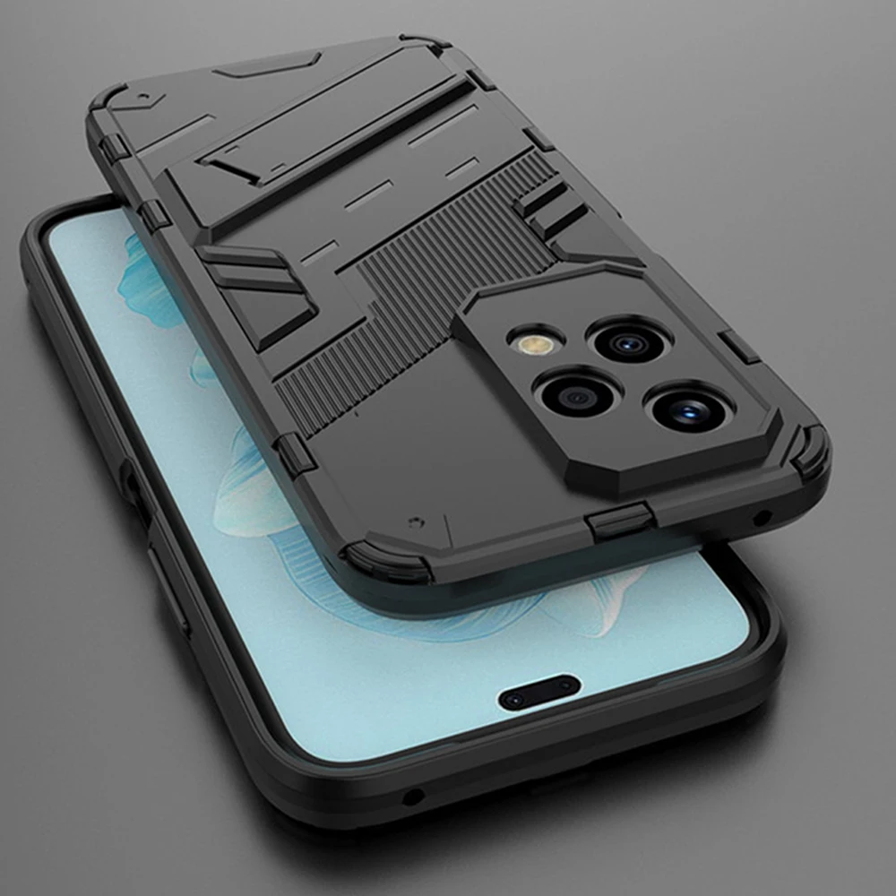 Honor 200 Pro 5G 2024 Shockproof Case For Huawei Honor 200 Lite Armor Punk Back Cover Honor 50 SE 90 Lite 70 100 Pro Plus Funda