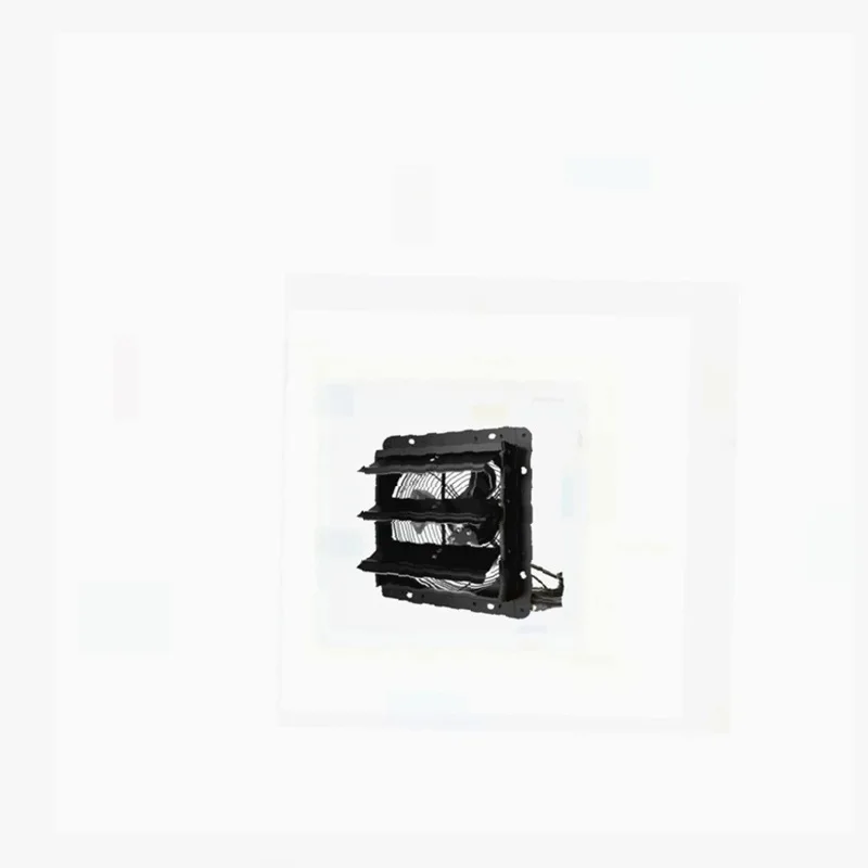 SucceBuy Shutter Exhaust Fan 12'' with Temperature Humidity Controller EC/AC-motor 940 CFM 10 Speed Adjustable Wall Mount Attic