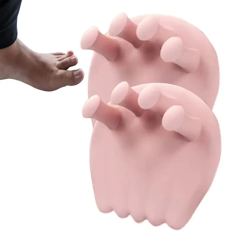 1 Pair Arch Foot Trainer Fitness Leg Toes Plantar Function Exerciser Thumb Valgus Corrector Portable Foot Fingers Exercise Tool