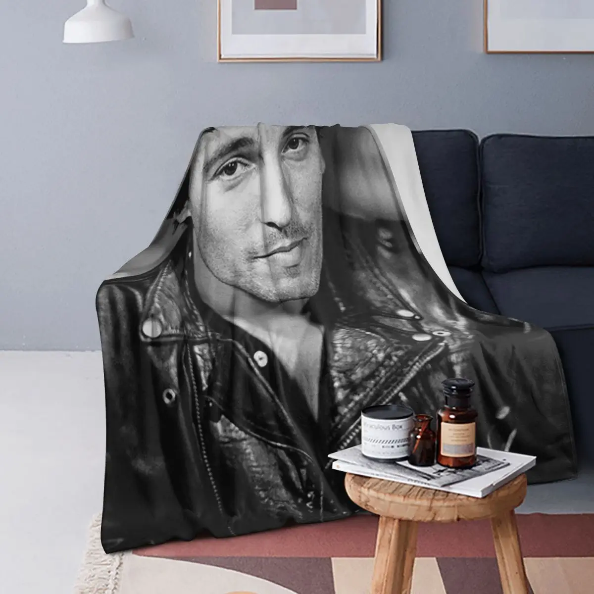 

Bruce Frederick Springsteen Is An American Singer Blankets Flannel Throw Blanket Bedspread for Bed room Picnic Travel Home Couch