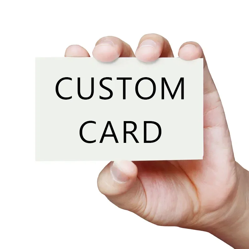 free design 100pcs Thank YouSingle-sided printing card business card company Custom Small Business Gift Decoration Label Card