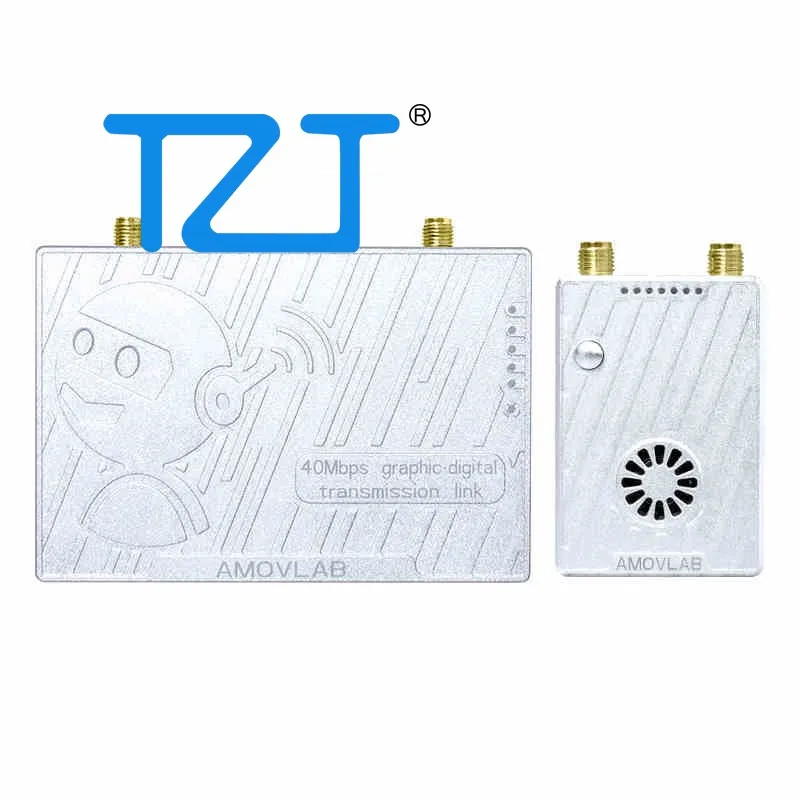 TZT LQ-3 Point to Point 2.4G Wireless Graphic and Digital Transmission Module 3KM Low Latency FPV VTX Module