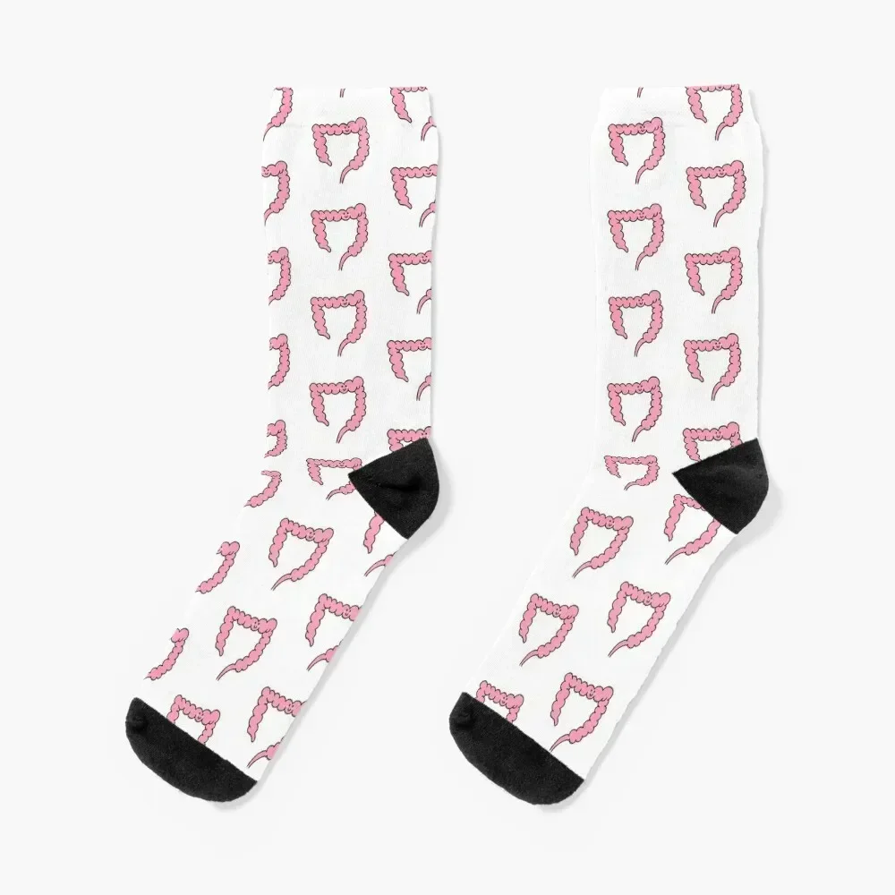 

Intestines | Colon Socks retro golf christmas gift Socks Women's Men's