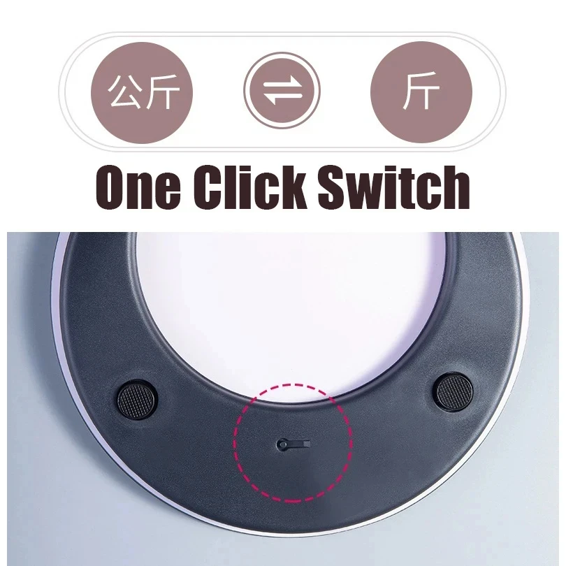 Digital Smart Bathroom Body Weight Scale With Led Display_voghion.com