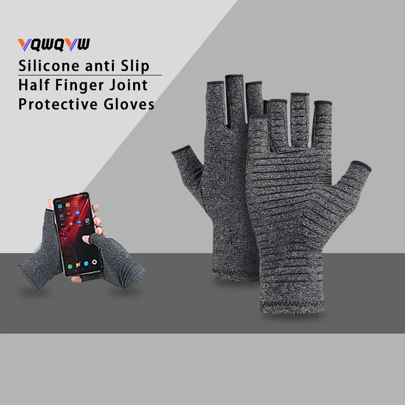 

1pair Unisex Compression Gloves Soft Elastic Bandage Support Wrap for Wrist And Hand Recovery And Protection