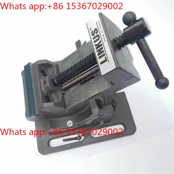 

Tilting guide rod type flat pliers 0-90 degree angle inclined vice, drilling machine pliers fixture 3 inch 4 inch