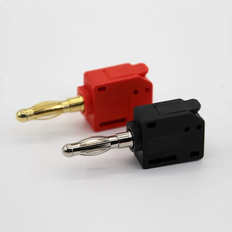 24A 4mm Banana Jack Plugs Wire Connector Power Testing Instrument Plug Direct Insertion Musical Speaker Quick Terminals Block