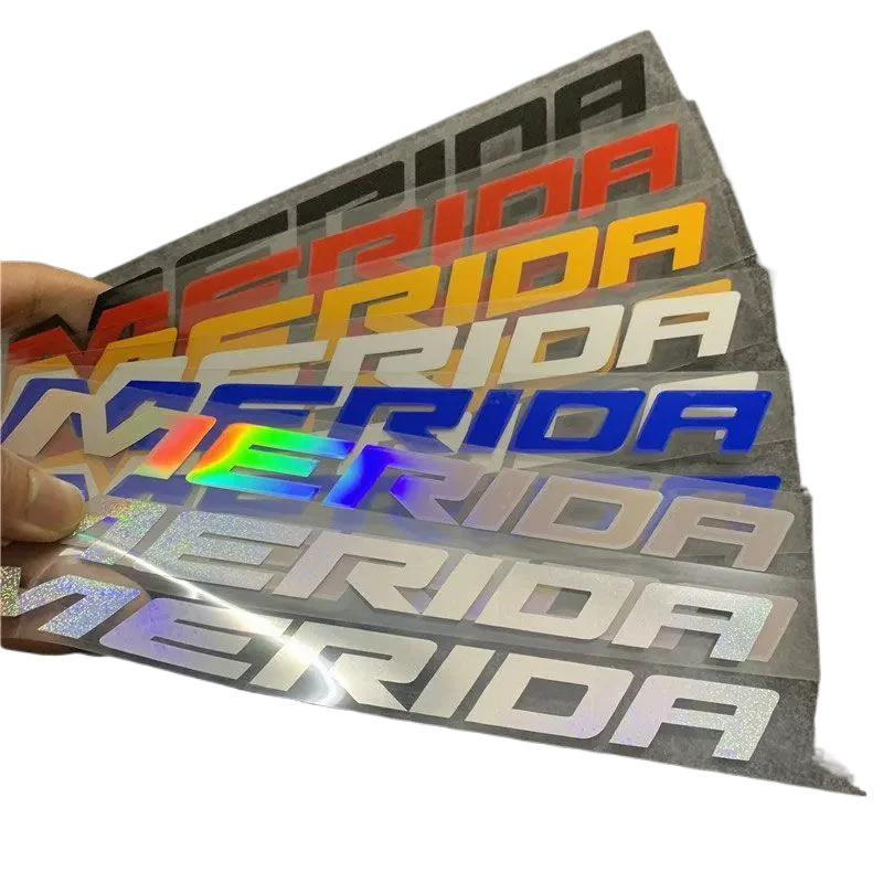 

Светоотражающая наклейка для велосипеда Merida, креативные декоративные наклейки на обод вилки, сделай сам, аксессуары для велосипедного оборудования MTB