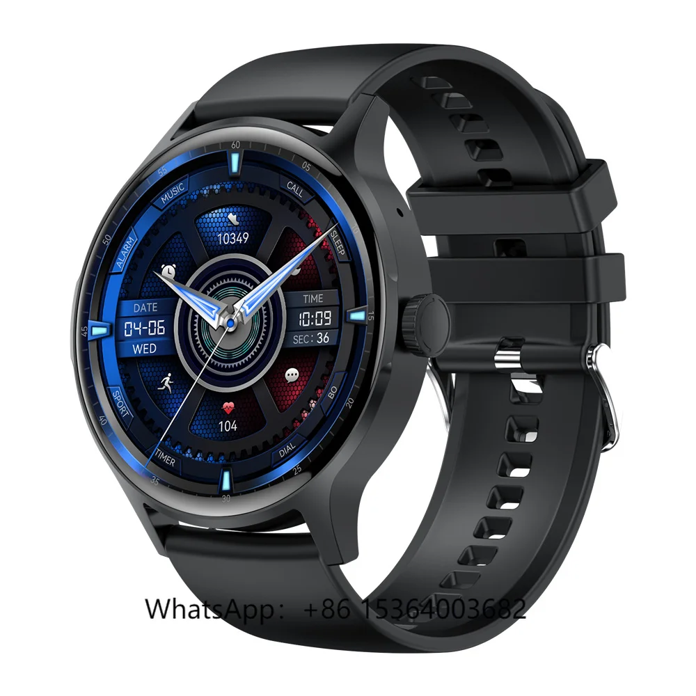 

TJXL-GAOKE HK30 High Quality Smart Watch Round 1.43 Inch Amoled NFC IP68 Waterproof Sports Watch Reloj Inteligente for Men Women