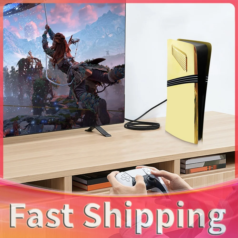 Faceplate Case Cover ABS Hard Case Anti-Scratch Hard Shell Skin Shockproof Cover Plates for Pro Disc/Digital Edition Console