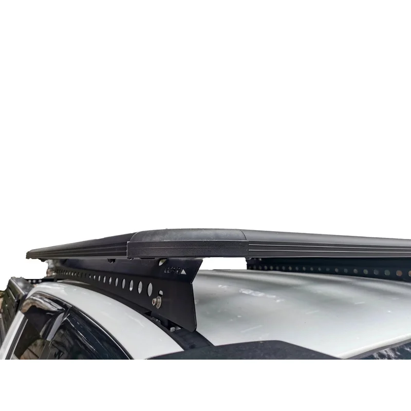 Hongsheng Products  Factory Custom Aluminum Alloy Powder Coated Matte Black Roof Rack Platform Pickup Heavy Duty 150KG+ Load