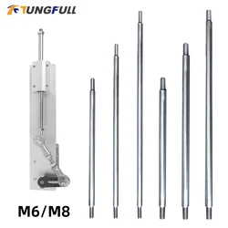 M6 M8 DIY Reciprocating Push Rod Reciprocating Cycle Linear Actuator Parts Linear Actuator Push Rod Reciprocating Line Axis