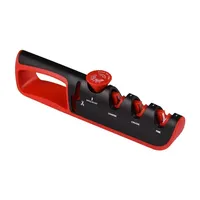 Professional Knife Sharpener Angle Adjustable 4 Stages Scissors Grinder Knives Sharpening Stone Knife Sharpener Kitchen Gadgets