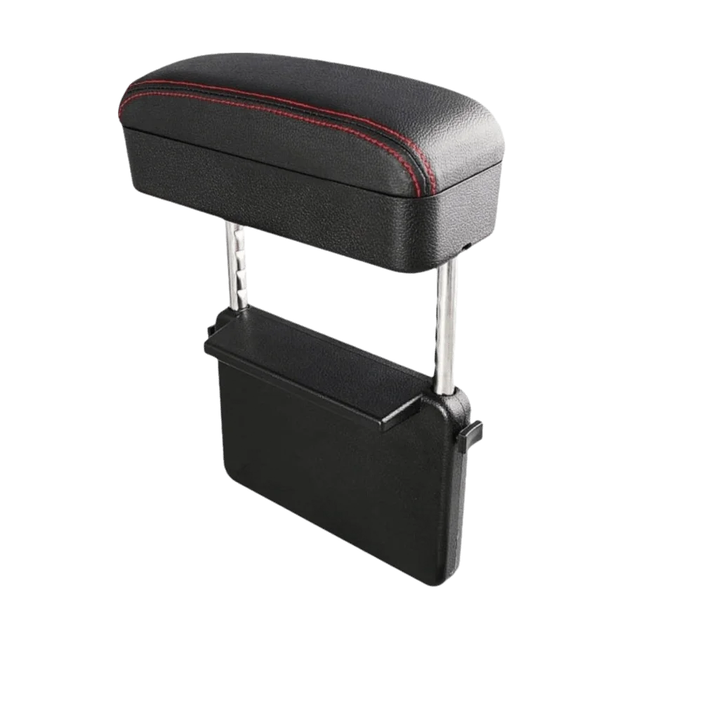 

Органайзер для центральной консоли с регулируемой высотой, универсальный дизайн, подъемный механизм, боковой отсек для хранения, эргономичный дизайн