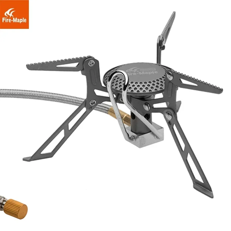 Fire Maple Titanium Gas Stove Outdoor Camping Travel Picnic Cooking Burners Portable Fold Furnace Lightweight Split Blade 2