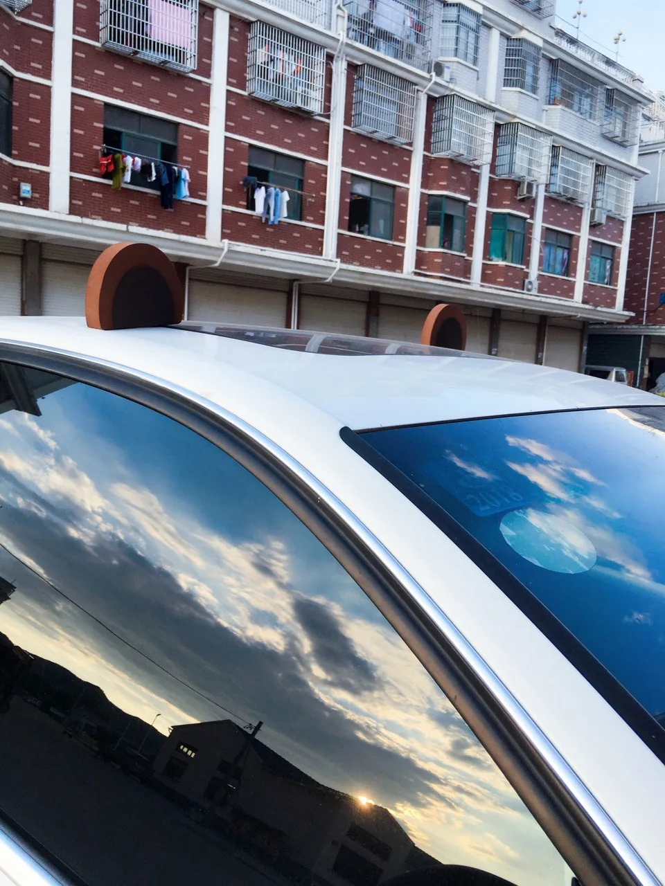 

Универсальная декоративная крыша автомобиля, наклейка на крышу антенны