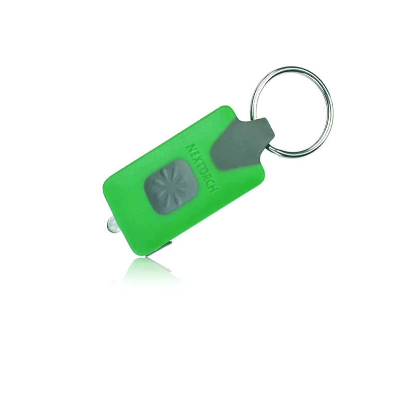 NEXTORCH GL10 LED Mini Key Light edc Green Weighing only 13g, usb, rechargeable Li-ion battery camping