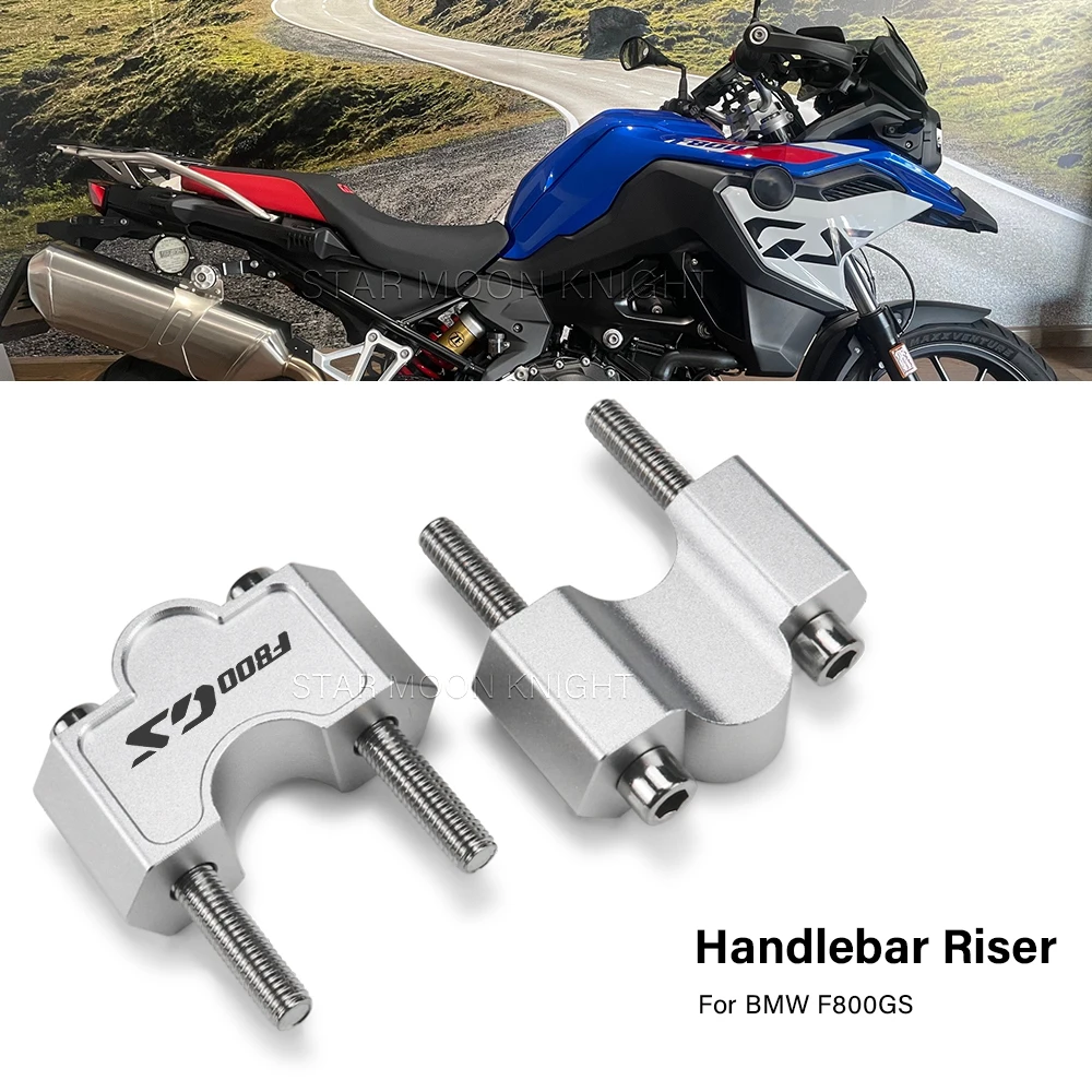 Motorcycle Handlebar Riser For BMW F800GS F 800GS 2023- Lift Risers Adapter Accessories