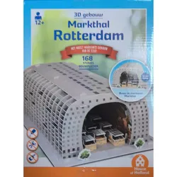 Markthal Rotterdam Netherlands Holland Shopping Mall Centre Arcade Grocery Vegetable Food Wet Market Boy Girl Friend Travel Gift