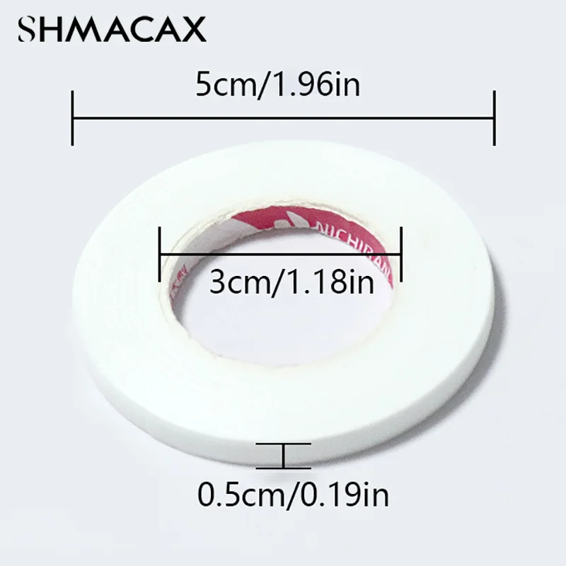 5 Rol 5Mm Wimper Verlenging Tape Ademend Anti-Allergie Gemakkelijk Te Scheuren Micropore Voor Wimperverlenging Levert Ooglid Lift Tape