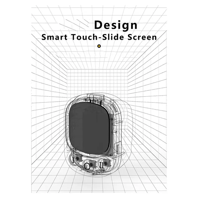 DTB7 2X Mouse Ring Remote Control with Touchpad, Bluetooth Air Mouse for Phone, Automatic Screen Clicker, Scrolling Ring for