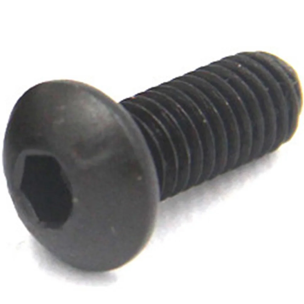 3-100Pcs/Bag Grade 10.9 Finished Black Oxide Hex Socket Button Head Machine Screw M2 M2.5 M3 M4 M5 M6 M8