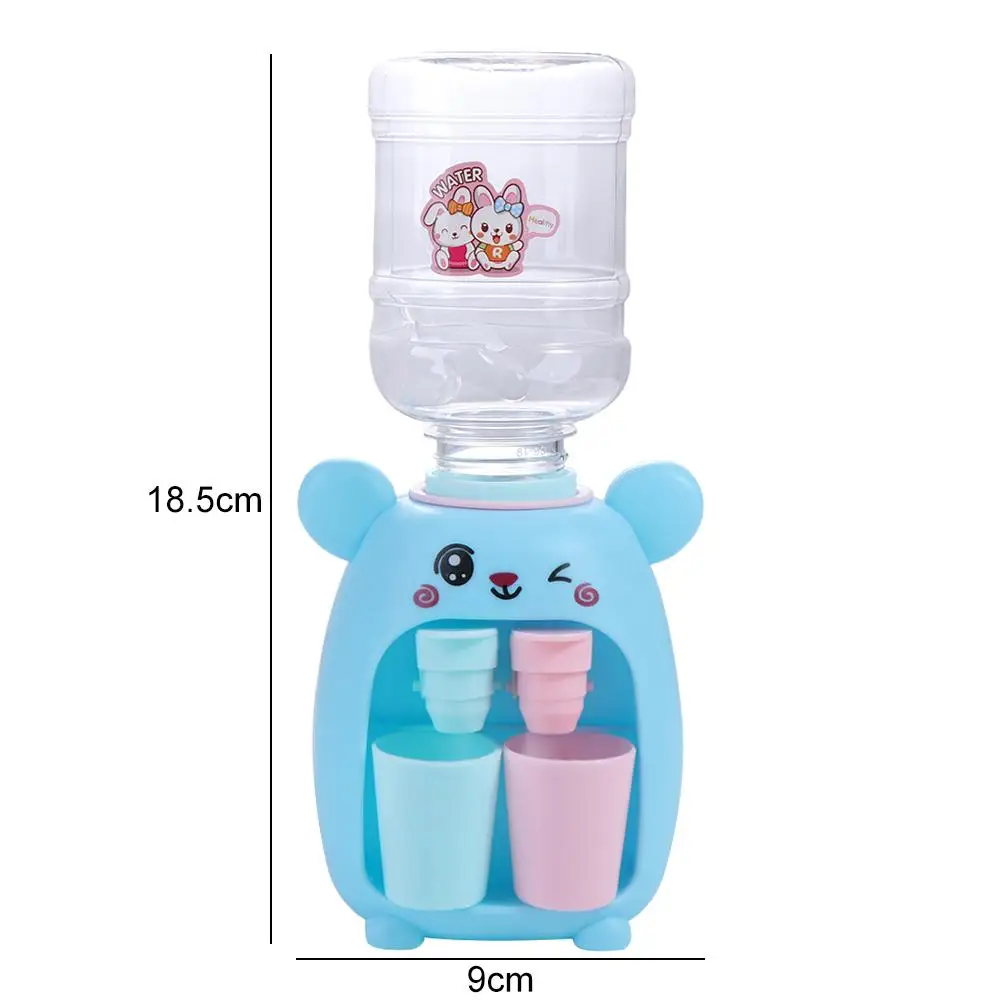 Suco frio simulação de leite dispensador de água mini dispensador de água máquina fonte potável brinquedo