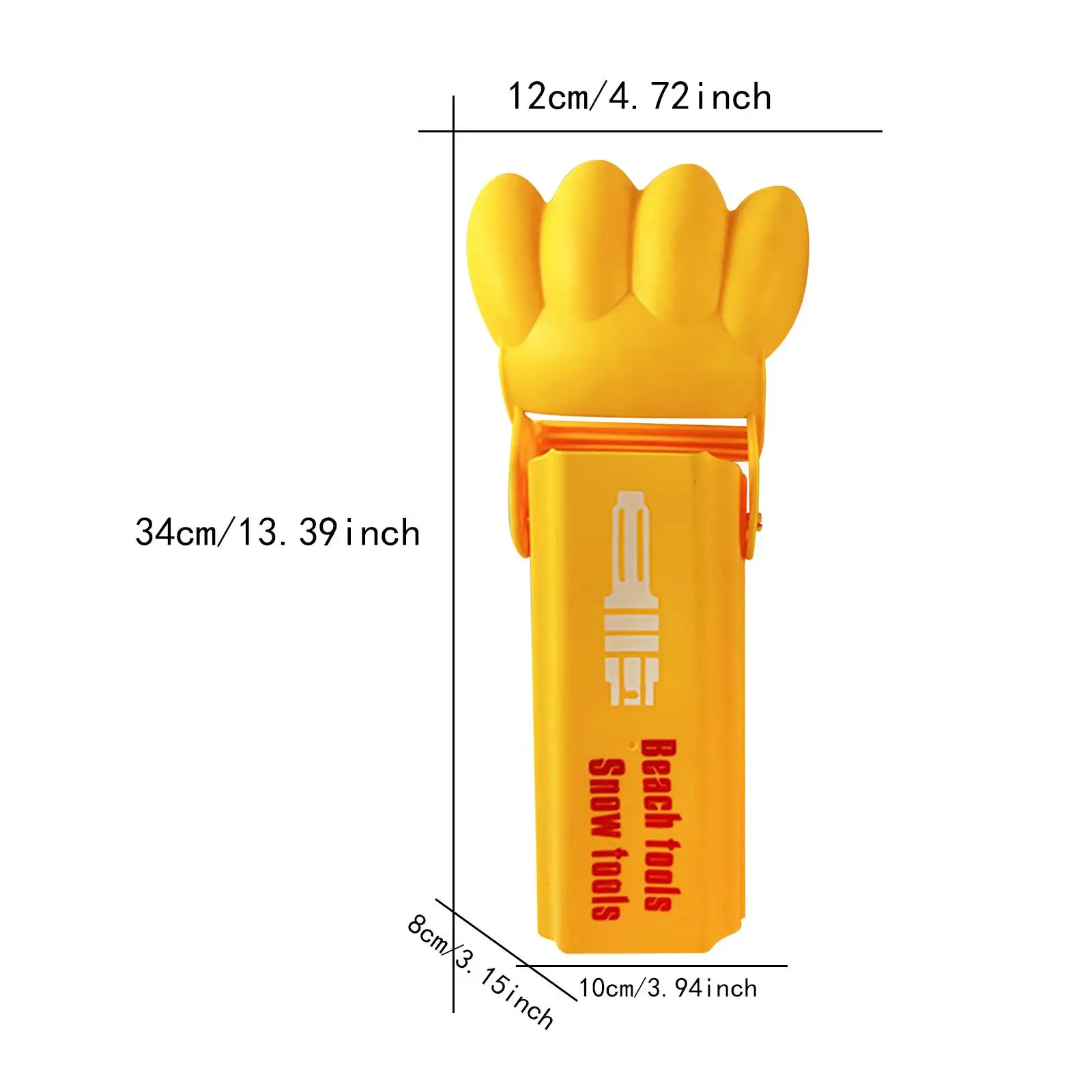 Hand Sand Digger for Kids Digging Arm Playing Game for Traveling Gift Garden