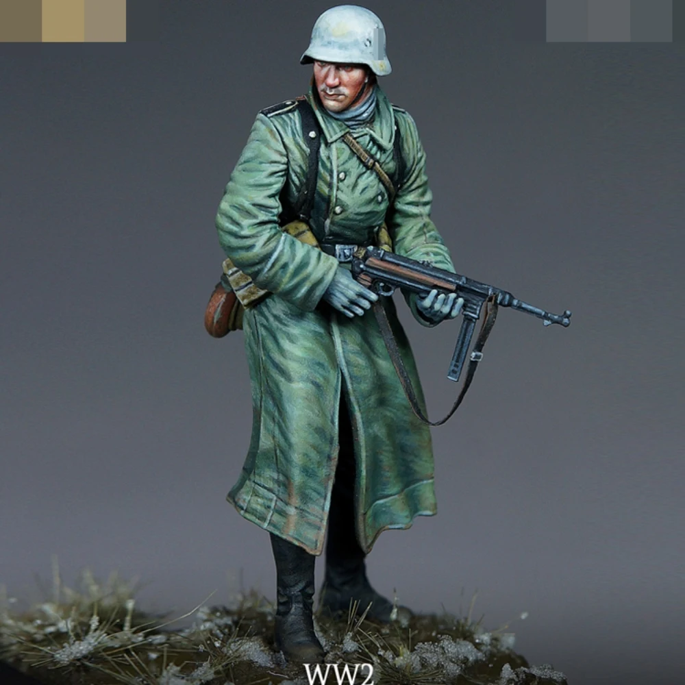 Kit de figurines en résine non peintes, thème militaire, GK non assemblé et non peint, 1/35, 698R