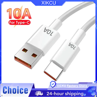 Universal 120W USB Type-C Cable 10A Super Fast Charging Cable 1M/1.5M/2M For Xiaomi Smasung S24 S23 Huawei P70 Honor Data Cord