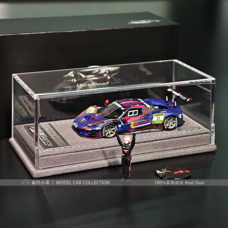 In Stock 1:64 296GT3 31 Edition Limited Resin Car Model Die-Cast Static Car Model Creative Decoration Item Holiday Gift
