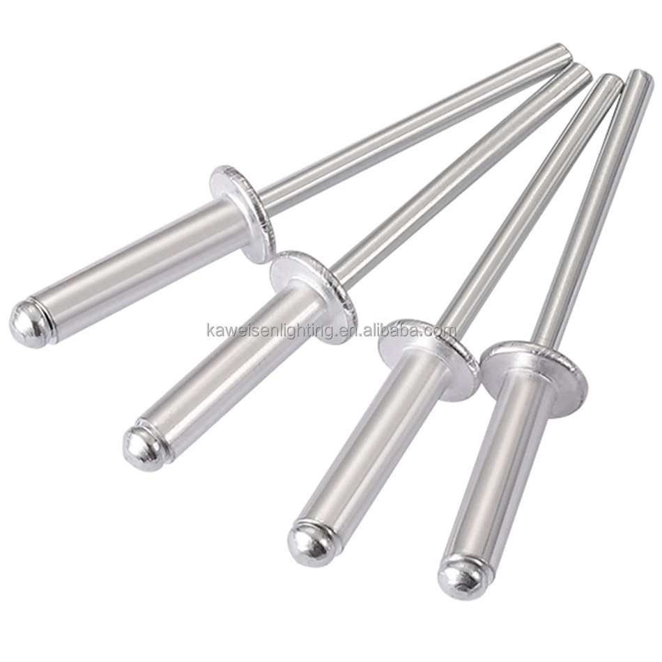 

Exploding Pop Rivets Stainless Steel Round Dome Head Open Blind Rivet Mushroom Head 3.2-5.0 Break Mandrel Pull Rivet Willow Nail