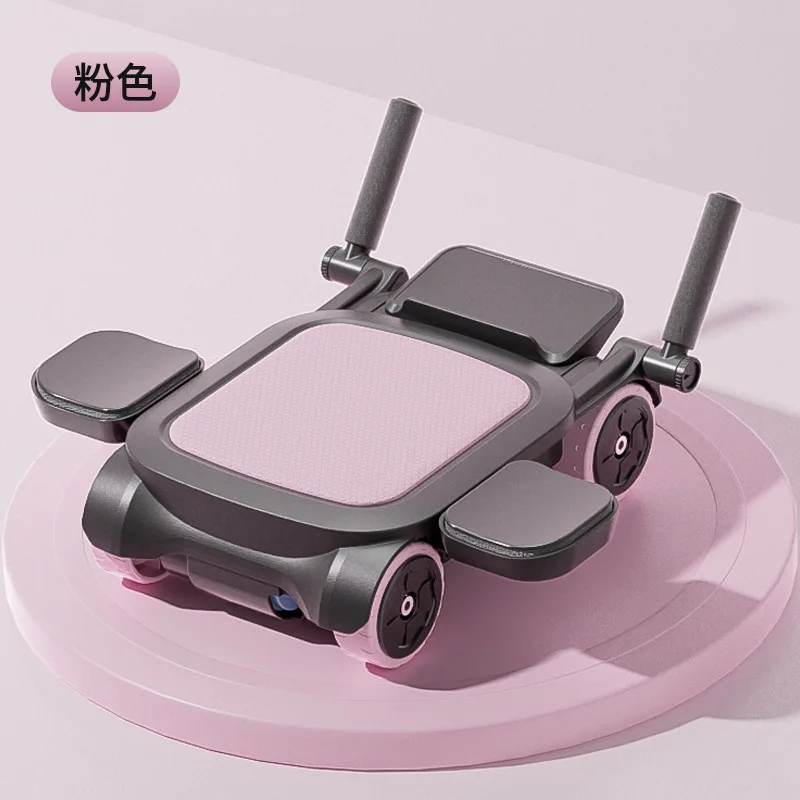 

4-Wheel Auto Rebound Ab Roller, Strong Rebound, Floor-Friendly Core Trainer