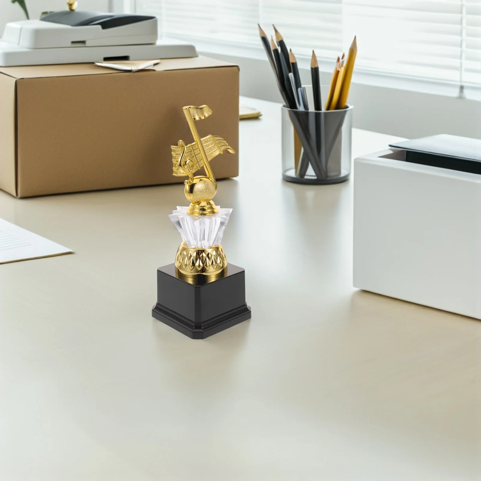 

's Music Trophy Awards Trophies Honor Mini Competitions Musical Souvenir Microphone