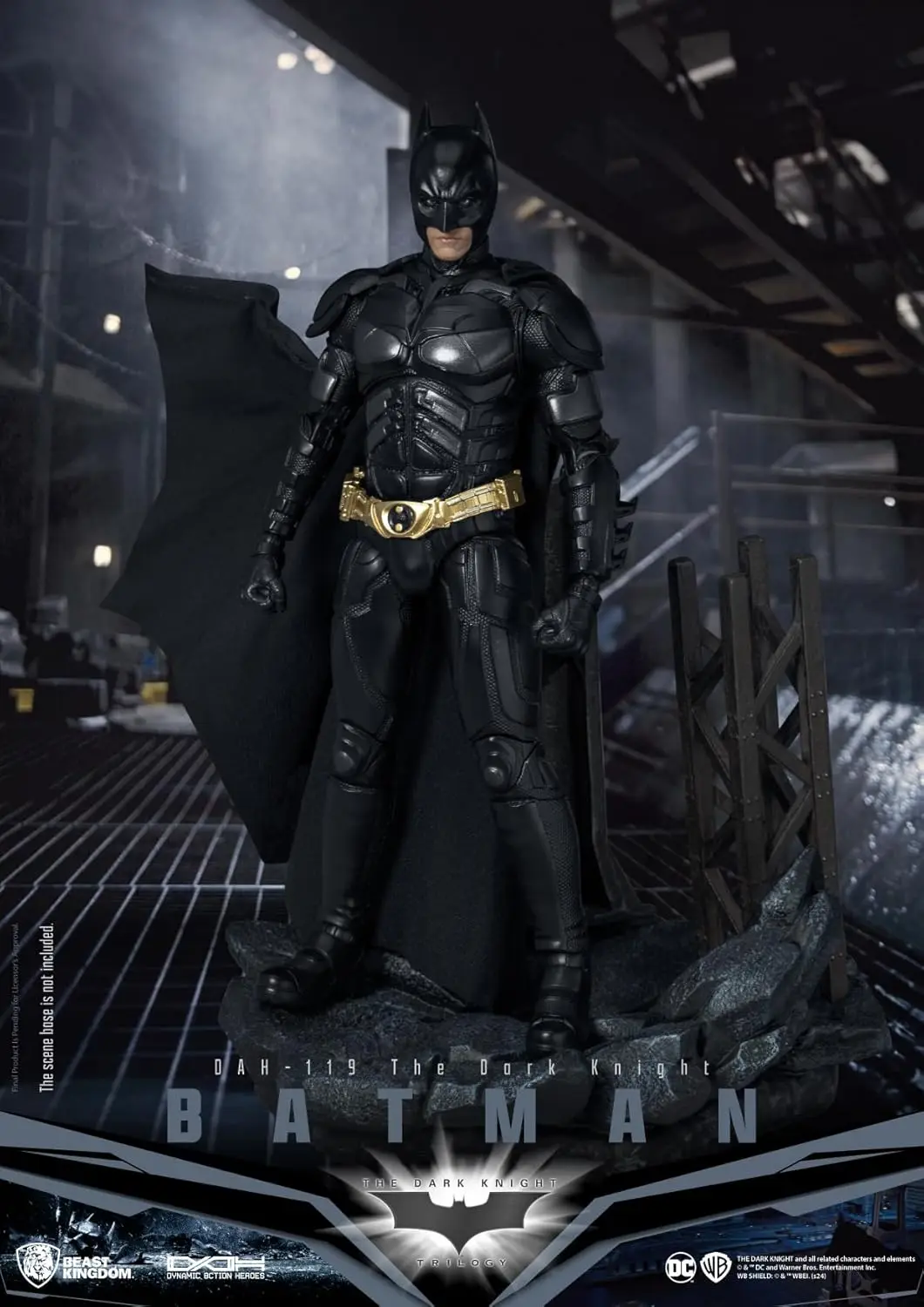 8Inch Original Beast Kingdom DAH-119 DC Batman The Dark Knight Action Figures Collection Gift Toys view 5