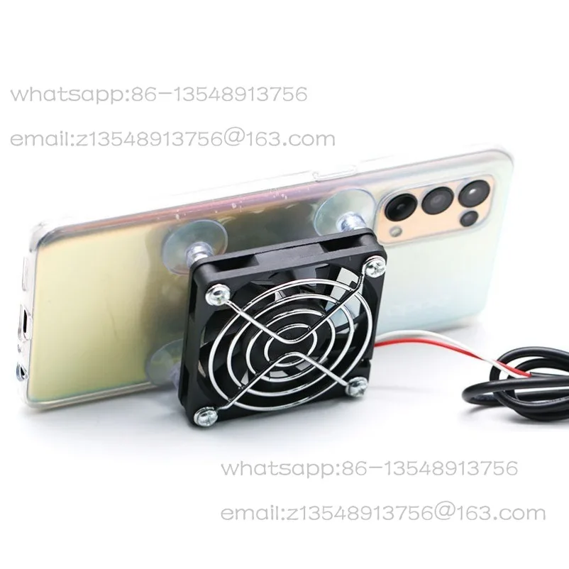4CM Fan Package (Double Ball) 4010 with Suction Cup 5V Silent USB Mobile Phone Radiator Chicken Cooling Artifact
