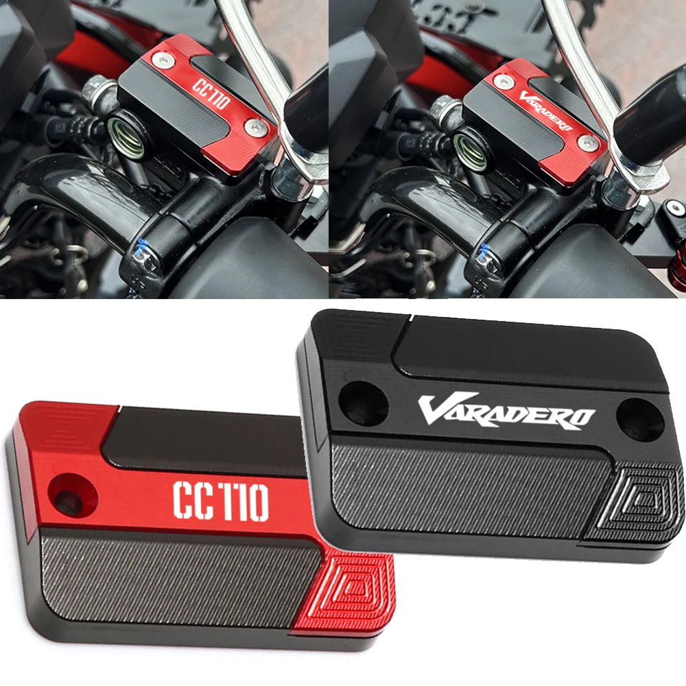 لهوندا فاراديرو XL1000 XL125 XL 1000 125 فولت CC110 الصليب شبل الجبهة دواسة فرامل السائل خزان غطاء خزان غطاء موتو اكسسوارات #1