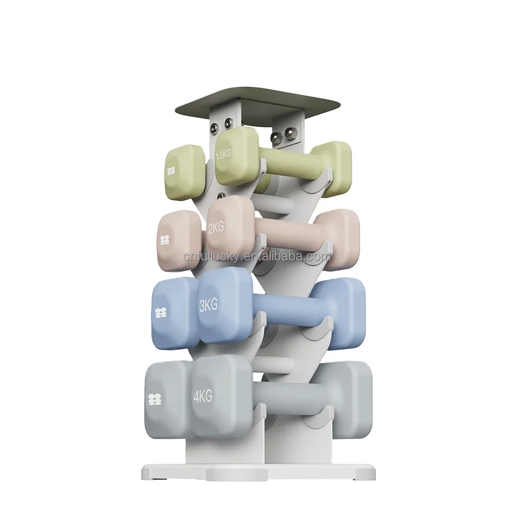 

Factory Hot Sale Luxury Home Set Gym Dumbbells Iron and Steel Wooden Dumbbell Rack Cast Iron Material for Home Use