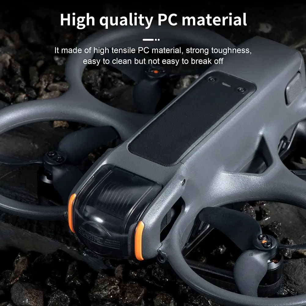 1pcs For Dji Avata2 Lens Protective Cover Wear-resistant And Drop Resistant Portable Pan Tilt Protective Cover Drone Access A4e7