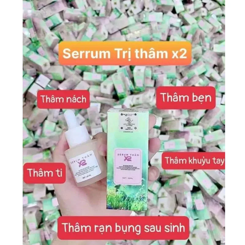 khữ thâm x 2 huyền phi  thâm nách , thâm bẹn đỉnh luôn 20ml