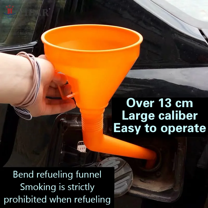 

135/165mm Refueling Funnel With Filter Motorcycle Refuel Gasoline Engine Oil Funnel Moto Car Funnels Car Repair Filling Tool