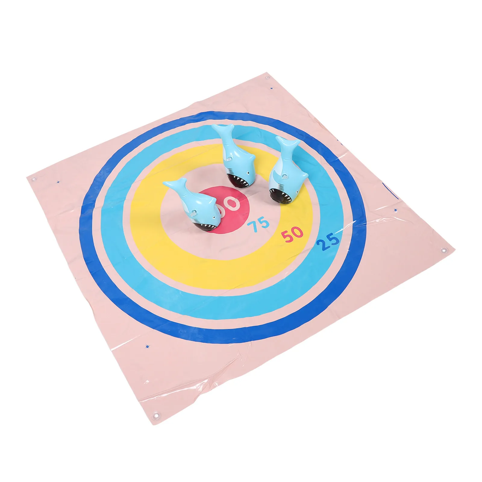 

1Set Shark Bean Bag Toss Game Stable Landing Canvas Bags Outdoor Summer Game for Kids Beach Party Lawn Play