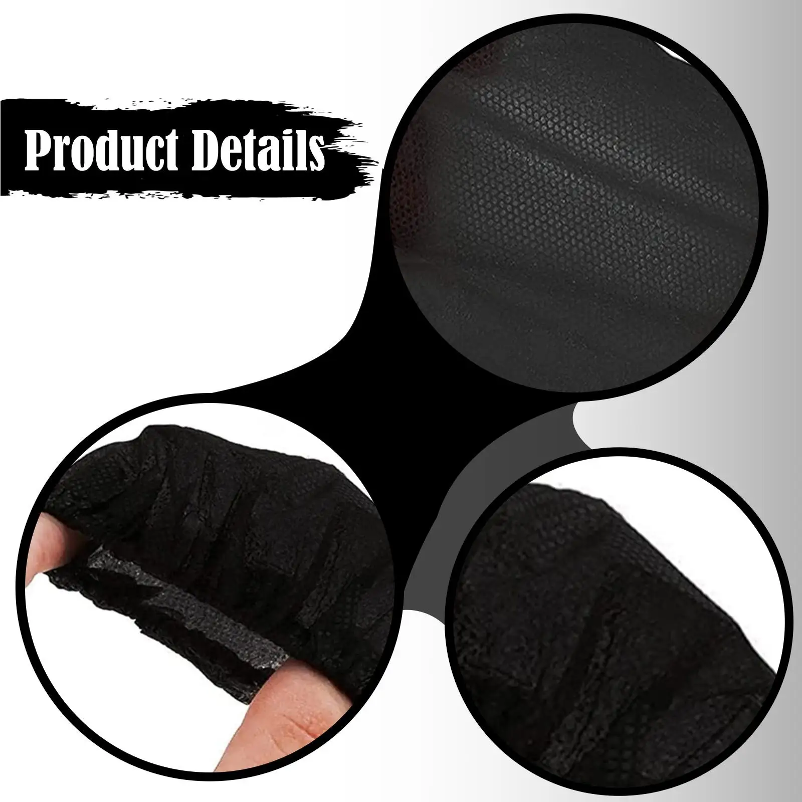 100x Mic Covers Easy Replacement Protective Covers for KTV Dance Ball Studio
