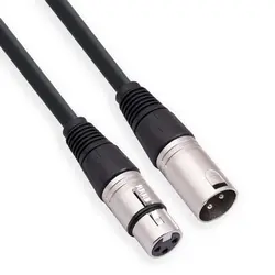 Patch Cord XLR Male to XLR Female 3 PIN XLR Microphone Cable 1m 5m 10m 20m for DMX-Lights Recording Speaker Systems Radio Statio