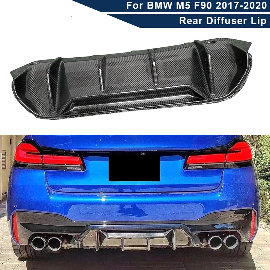 Carbon Fiber MP Style Car Rear Trunk Spoiler Rear Wing Tail Wing Parts For BMW M5 F90 G30 G38 2017-2022 Upgrade Body kit