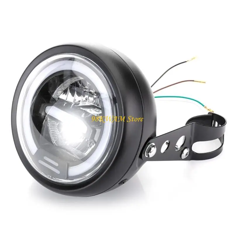 

68UF Waterproof 6.5 Inch LED Motorcycle Headlight White Beam for Night Riding Safety