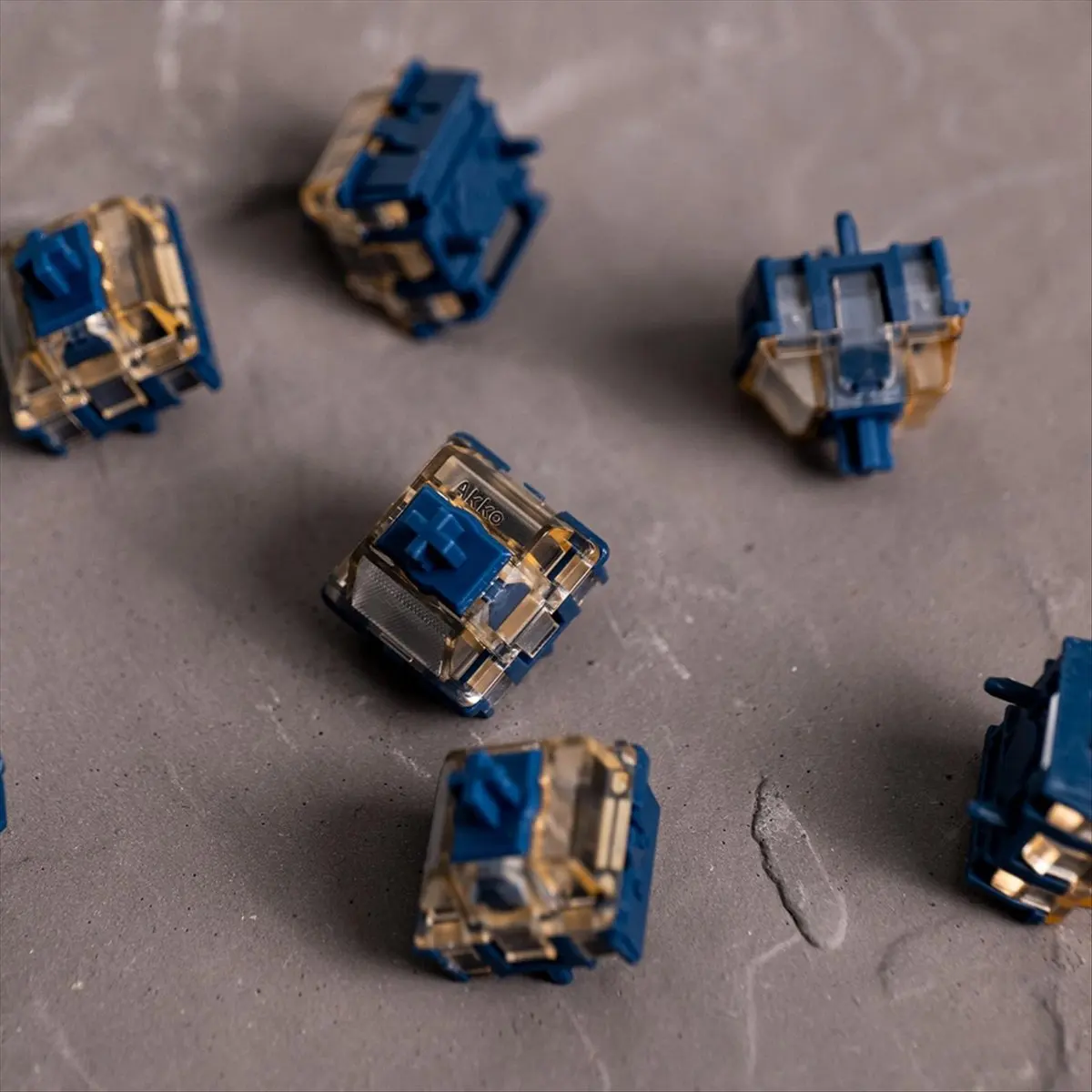 45 Uds. Interruptores magnéticos Astrolink 36gf interruptor lineal lubricado en fábrica con vástago POM para teclado de efecto Hall